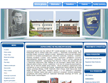 Tablet Screenshot of gimnazjum.marklowice.pl