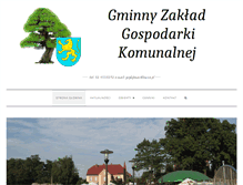 Tablet Screenshot of gzgk.marklowice.pl
